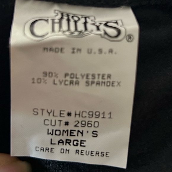 Hot Chilly’s Soft and Comfortable Black Leggings in Size Large - Picture 5 of 5